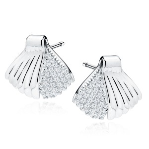 Cercei argint mermaid DiAmanti Z2018ER_W-DIA (Argint 925‰ 2,6 g.)